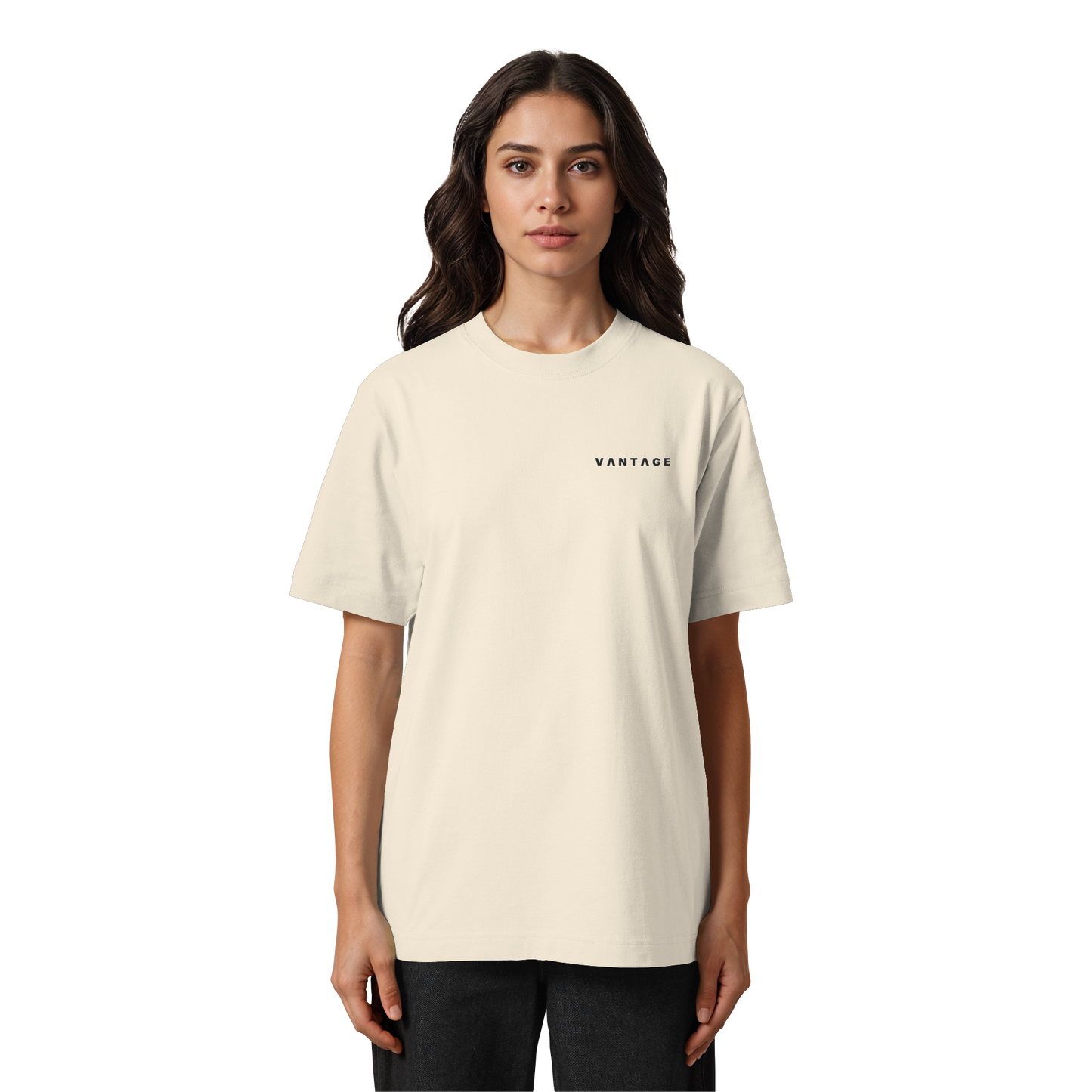 VANTAGE Heavy Tee Natural Raw – zusätzliche Ansicht