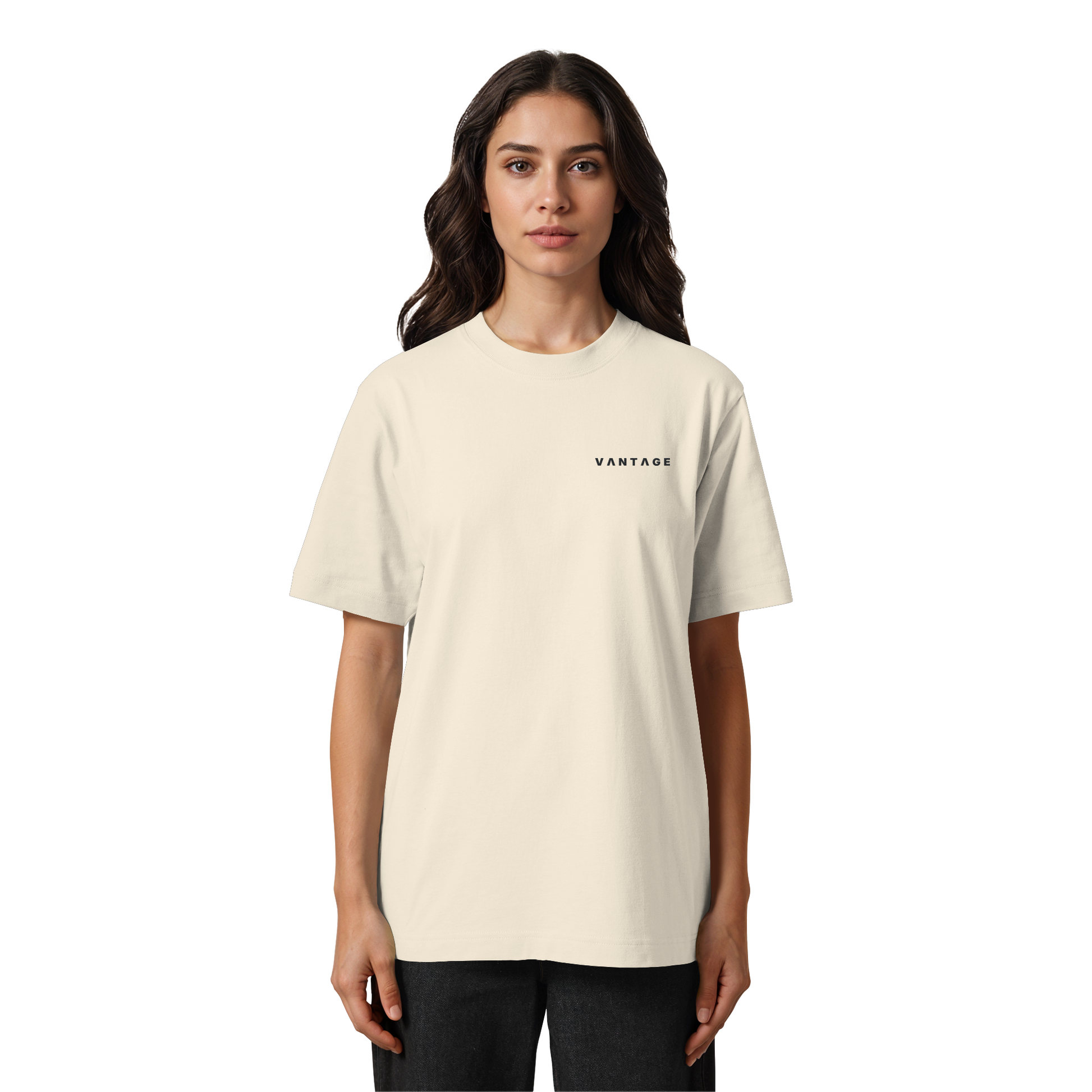 VANTAGE Heavy Tee Natural Raw – zusätzliche Ansicht