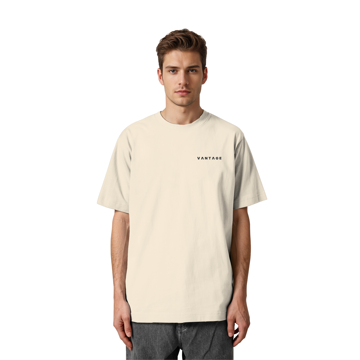 VANTAGE Heavy Tee Natural Raw – zusätzliche Ansicht