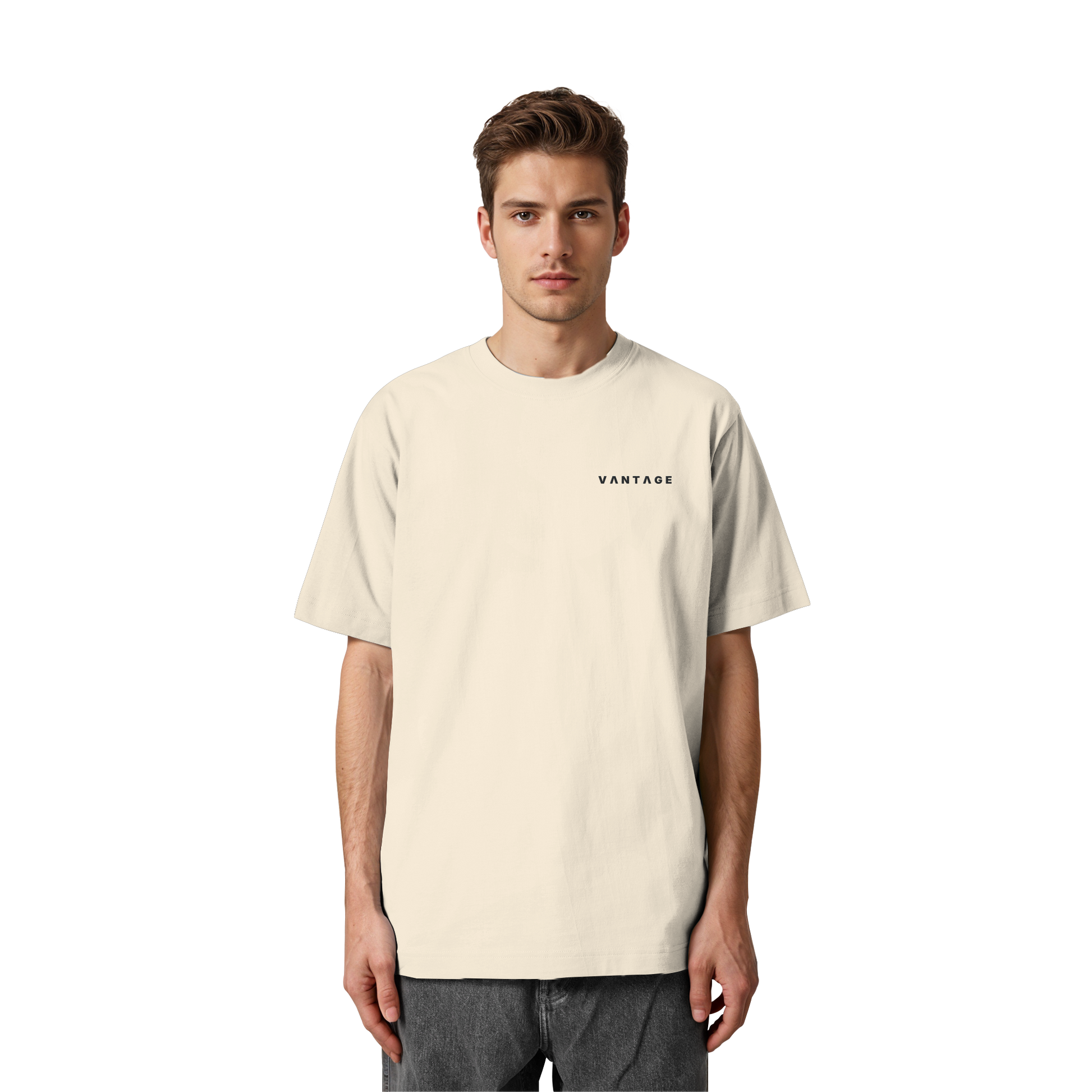 VANTAGE Heavy Tee Natural Raw – zusätzliche Ansicht